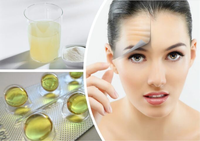 soro com vitaminas para rejuvenescimento da pele facial