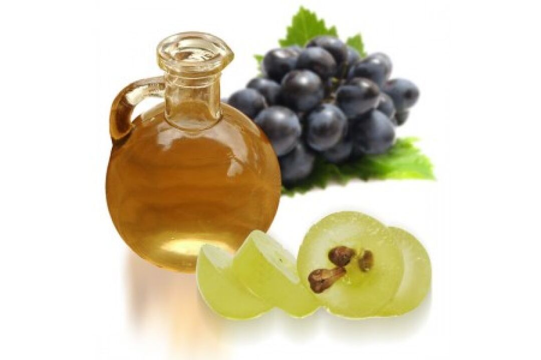 óleo de semente de uva para rejuvenescimento da pele
