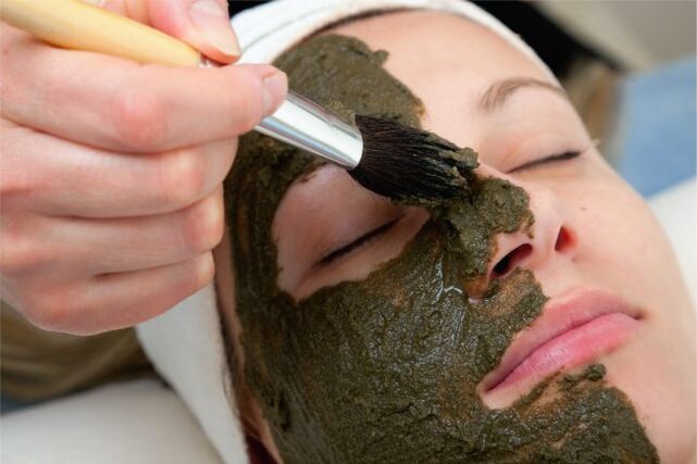 Máscara de algas marinhas para firmeza e elasticidade da pele